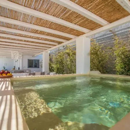 Sole, Pool, Jacuzzi, Seaview Villa Stelida (Naxos)